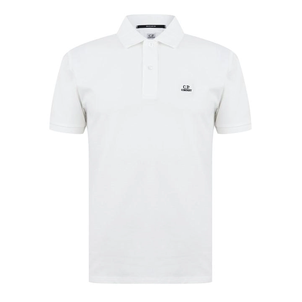 CP Company Polo - Short Sleeve - White